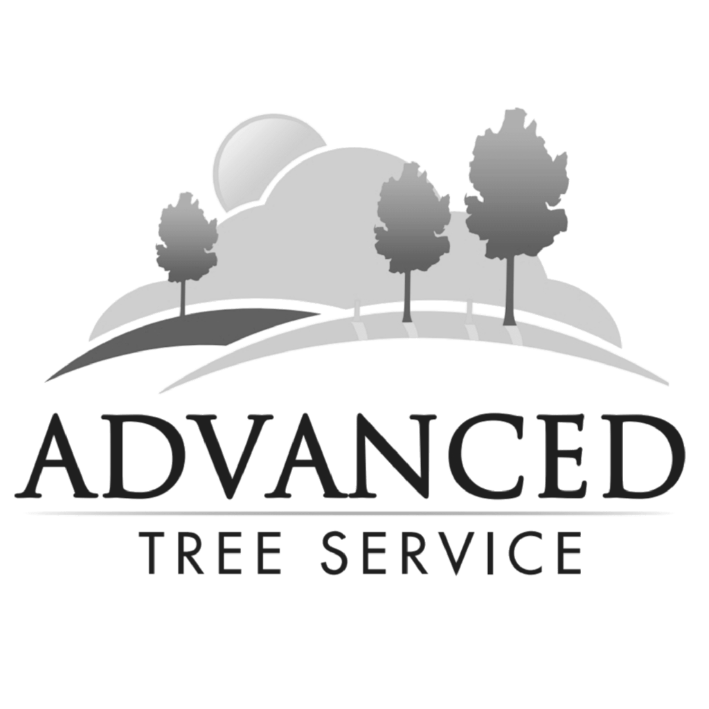 advanced tree service - bw logo