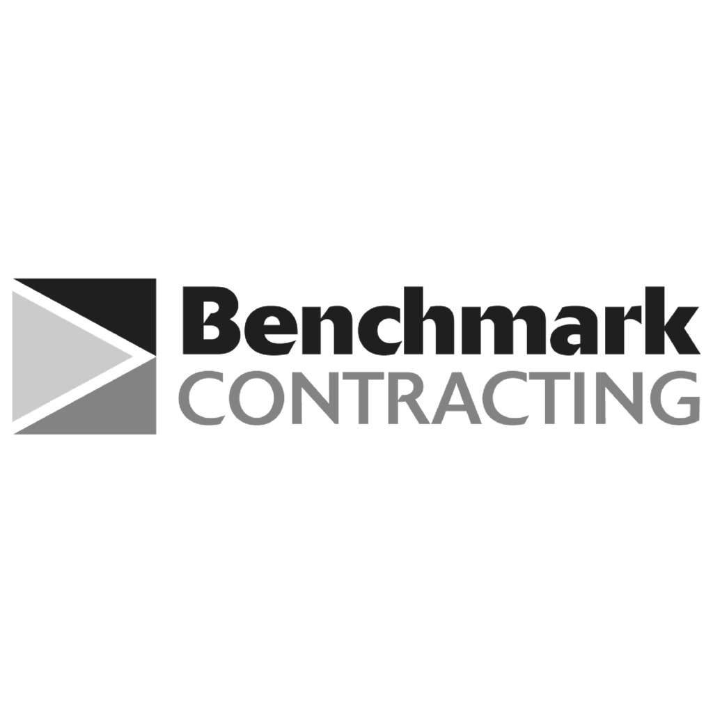 benchmark contracting - bw logo