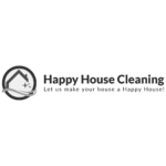happy house cleaning - bw logo