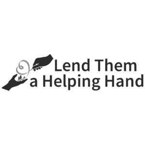 lend them a helping hand - bw logo