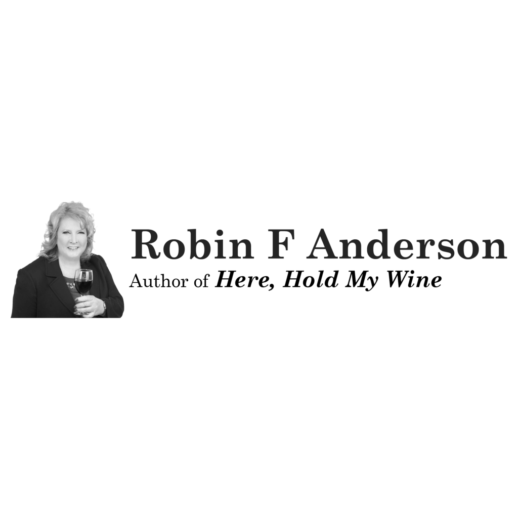 robin f anderson, author - bw logo