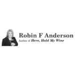 robin f anderson, author - bw logo