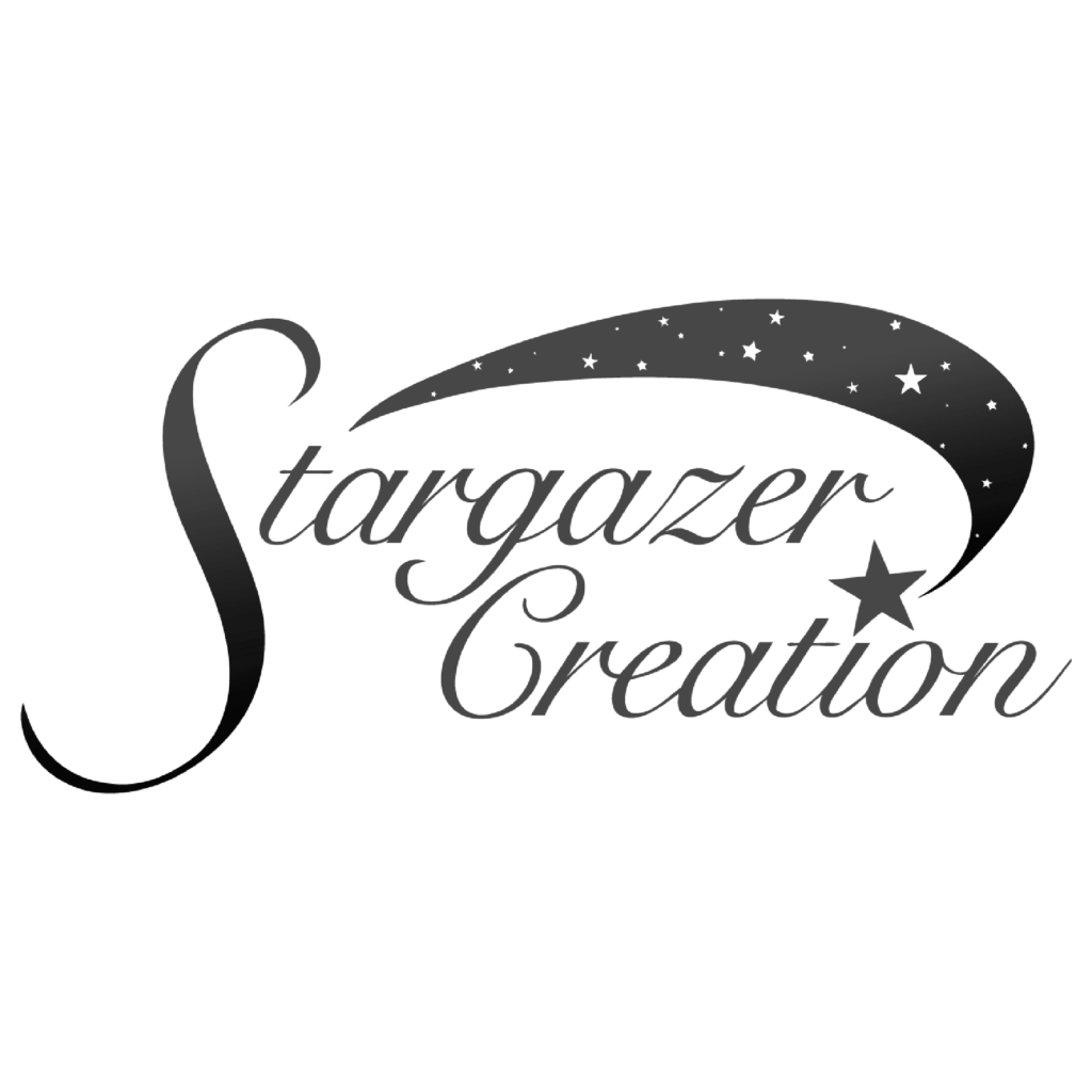 stargazer creation - bw logo