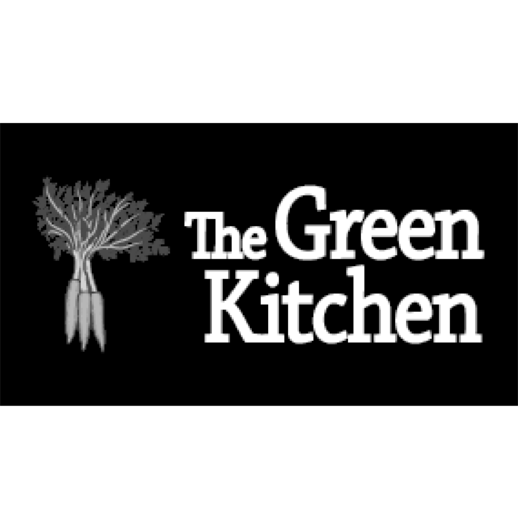 the green kitchen - bw logo