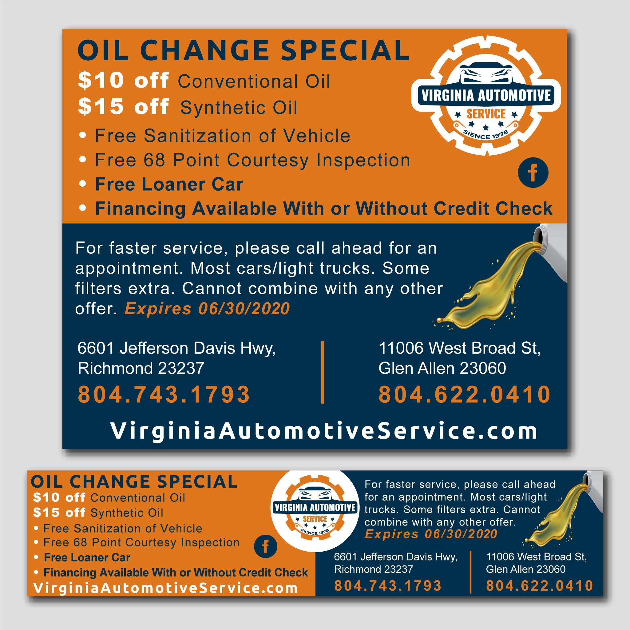 Virginia Automotive - Ads